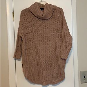 Express Tunic Turtleneck Sweters